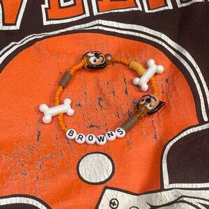 Cleveland Browns Handmade Bracelet